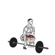 Langhantel mit einem Arm Side Deadlift