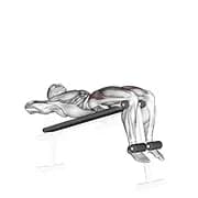 Sit-up auf der Negativbank
