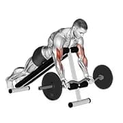 ez barbell spinne