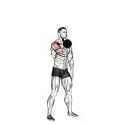 Kettlebell-Brondpresse