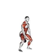 Kettlebell ein Arm sauber und Ruck