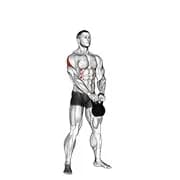Kettlebell Pirate Supper Beine