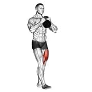 Kettlebell Pistole Squat