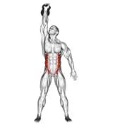 Kettlebell Windmühle
