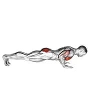 Außenbein Kick Push-up