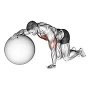 Bruststraffung mit Übungsball