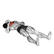 Kettlebell ein Arm Bodenpresse