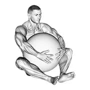 Übung Ball Umarmung