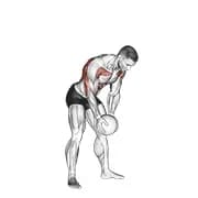 Medizin Ball Fang und Overhead Wurf