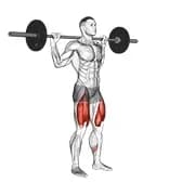 Langhantel lateral lunge