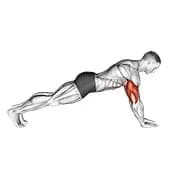 Push-up bei Unterarmen