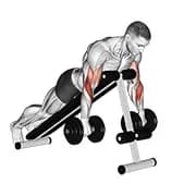 Dumbbell Reverse Spider Locke