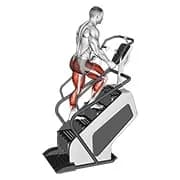 Laufen auf Stepmill