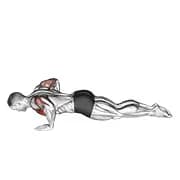kniendes Push-up (männlich)