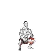 Körpergewicht Drop Jump Squat